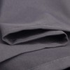 Homehold Charcoal Grey Shower Curtain With Hooks, 200cm Wide By