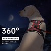 IVY&LANE Throat Friendly Adjustable Dog Harness, Reflective, Breathable, Pull Prevention,