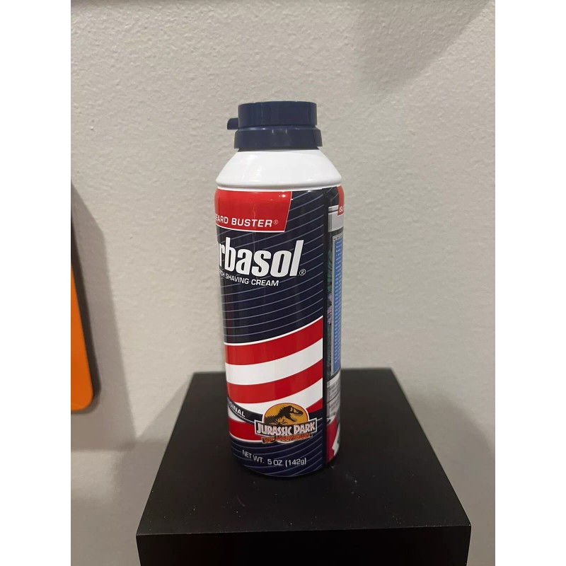 NEW Jurassic Park Barbasol Shaving Cream Can 30th Anniversary 2023