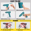 SilhouetteSlice 20W Cordless Hot Glue Gun,Fast Heating Glue Gun and