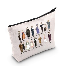 WCGXKO British TV Show Gift TV Show Character Makeup Bag TV Show Fans Gift for Women Travel Zipper Pouch (MaryEdith CA)
