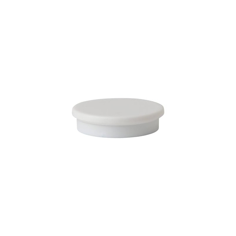 Magnets for Niceday White Table 30mm White 3x3cm 10 Units
