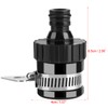 CYSFETENA Stainless Steel Universal Tap Connector, 6.5 cm Tap Hose
