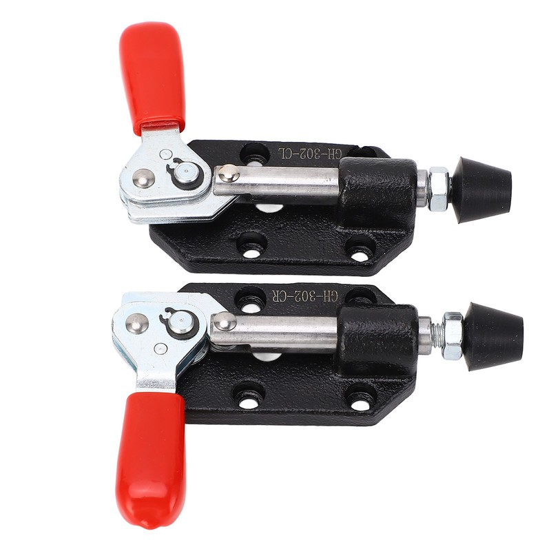2Pcs Push Pull Toggle Clamp Tunable Woodworking DIY Quick Release