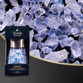 Küper Selection Blausalz Spice Mill - 200 g Salt Mill - Coarse Salt for Seasoning and Refining - Blue Rock Salt from Germany