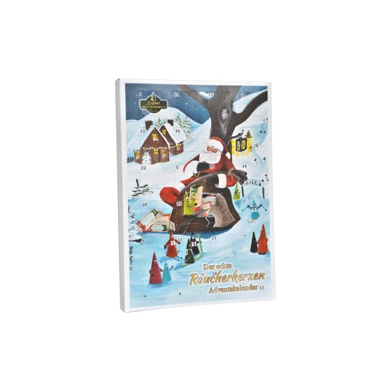 Crottendorfer Incense Cones - Advent Calendar with 24 Incense Cones