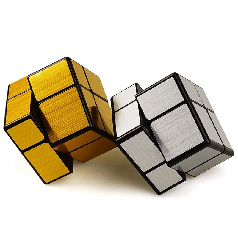 Mirror Cube 2x2x2 Speed Cube 2x2 Magic Cube Puzzle for