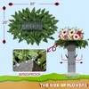 Naramiji Cemetery Flowers Saddle and Headstone Flower Saddle - Blue