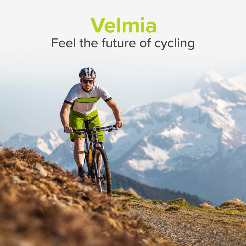 VELMIA Bicycle Saddle 100% Waterproof, Seamless & Ergonomic Design -