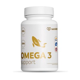 nutriADN  OMEGA 3 SUPPORT  Suplemento de Aceite de Pescado 2000 mg  60 Cpsulas de 1000 mg con EPA (720 mg) y DHA (480 mg) de Alta Calidad...          