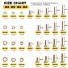 1012Pcs Grade 8.8 Metric Bolts Assortment, Hex Heavy Duty Bolts