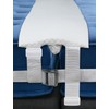 Safetect 10" Bed Bridge Gap Fillersplit, King Gap Filler for