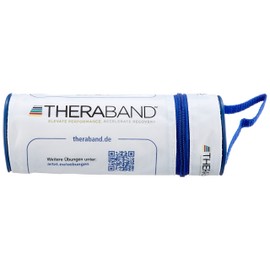 Thera-Band Exercise Band in Zipped Bag / 2.5 m, blue, 2.50 m