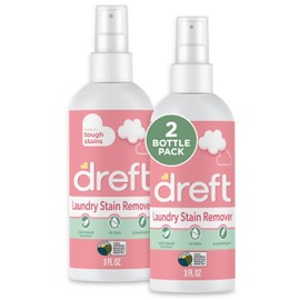 Dreft Stain Remover for Baby Clothes and Hypoallergenic Baby Stain Remover Spray, Travel Size Stain Treater, 3 Fl Oz ( Pack of 2)