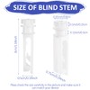 Vertical Blind Replacement Parts Repair Tabs White Stems for Window