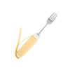 Disabled Patient Arthritis Elder Utensil Removable Flexible Rotating Eating Tablewares(Fork)