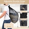 OTraki Drawstring Backpack 24x27 Inch Heavy Duty Mesh Laundry Bag