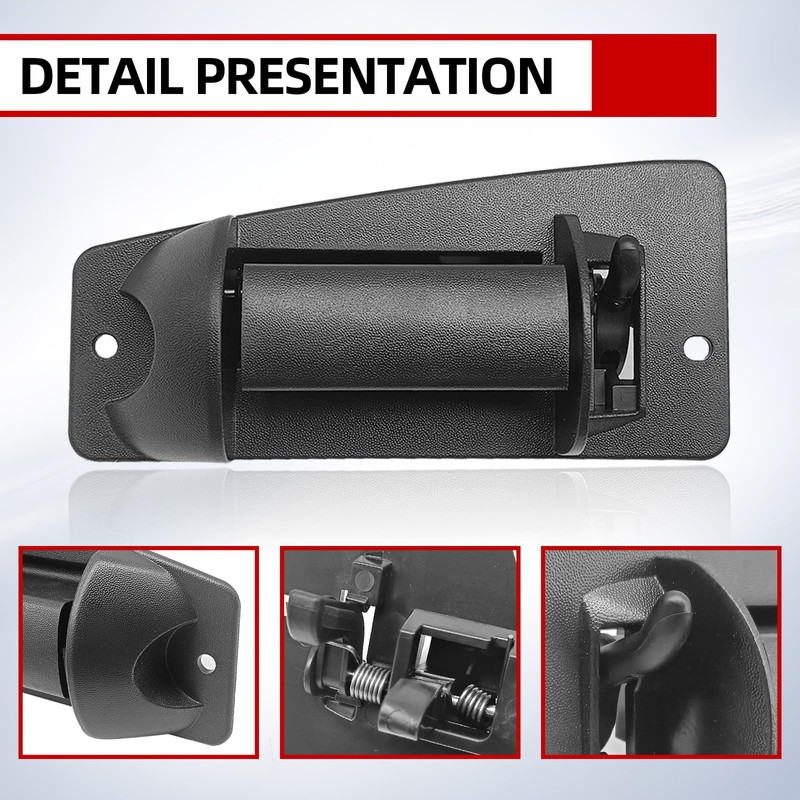 Dunviku Extended Cab Rear Door Handle Set Left Driver Right