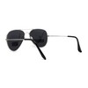 Air Force Polarized Silver Mirror Lens Police Style Cop Pilots
