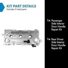 TRQ TRQ Front Valve Cover Compatible with 2009-2014 Nissan Murano 2011-2014 Quest