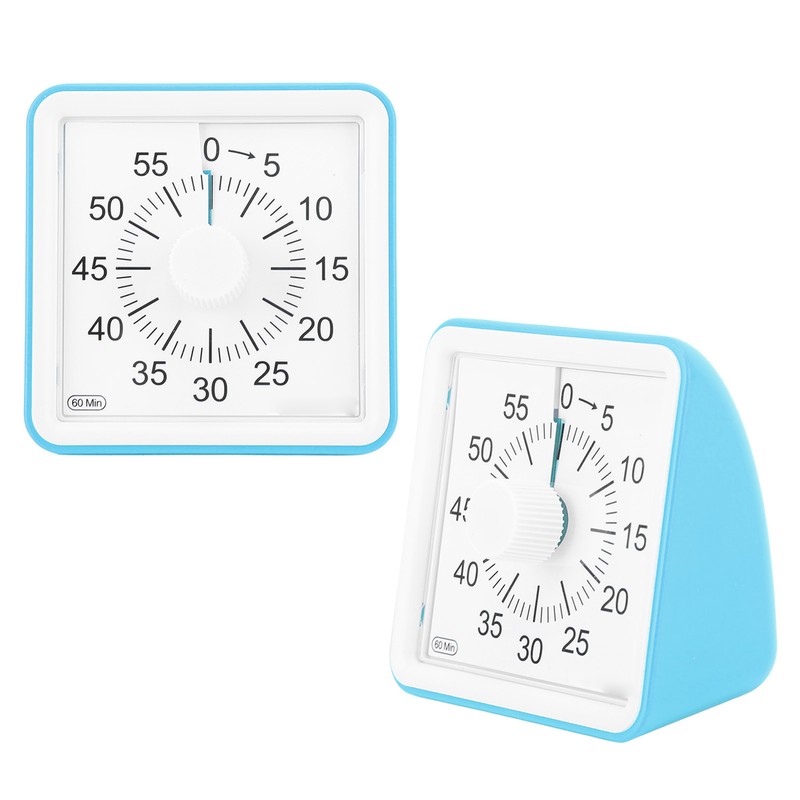 Visual Timer Silent Quiet Counting 60 Minutes Countdown Timer for