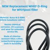 WHKF Replacement O-Ring for Whirlpool WHCF-DUF WHKF-DUF WHKF-DWH WHCF-DWHV WHKF-DWHV