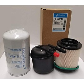 Donaldson Filter Kit for Ford 6.7l Powerstroke (Oil and fuel Filter) 11-16
