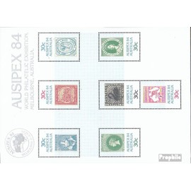 Australia block7 (complete.issue.) unmounted mint/never hinged ** MNH 1984 Philately (Stamps for collectors) Stamp on stamp