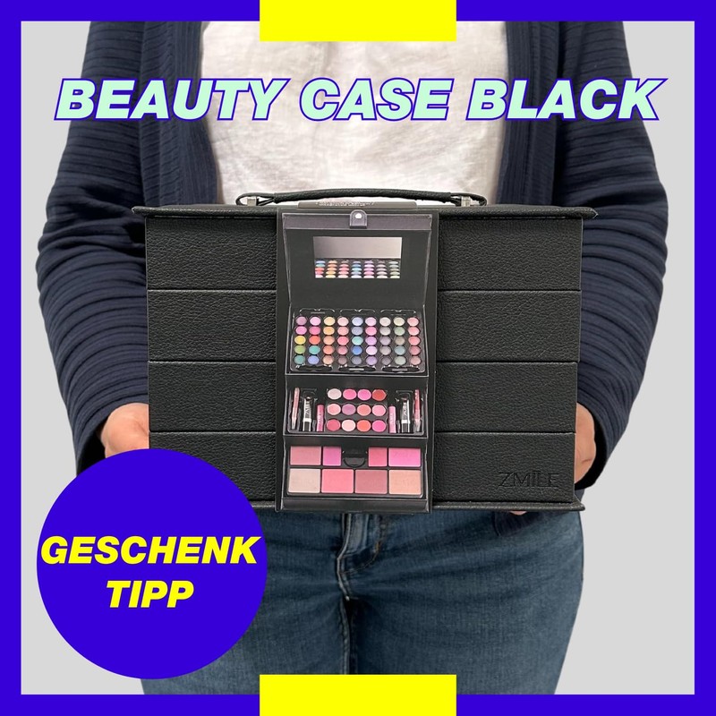 Zmile Cosmetics Beauty Case Black Make-Up Set Cosmetics