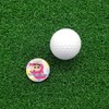 HOKUSHIN TRADING MK0487 Golf Ball Marker, Crayon Shinnosuke x Alligator-san