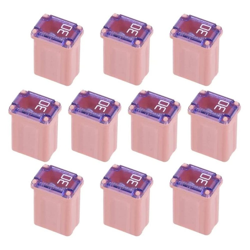 50 Pack Automotive MCASE Mini Box Shaped Cartridge Fuse Kit