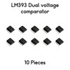 LM393 SMD SO-8 Dual Voltage Meter (Pack of 10)