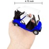 Liberty Imports 6 Pack Die-Cast Metal Golf Cart Model Toy