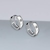 Yaneno Christmas Earrings Gift 925 Sterling Silver High Polished Star