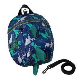1 Piece Anti-Loss Backpack, Toddler Backpack with Bridle, Child Safety Backpack, Baby Walking Backpack, Bridle Backpack for Toddlers Walking 1-3 Years Old (Blue)