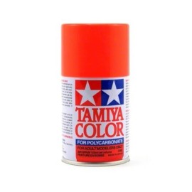 Tamiya Polycarbonate Lexan Paint PS-20 Fluorescent Red Can Spray TAM86020 86020