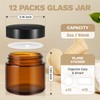 2 oz Small Glass Jars with Lids, Bumobum 12 Pack