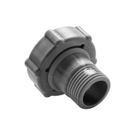 Screw Man Swimming Pool Drain Water Hose Adapter Fits for Coleman Pools, 1.5 in. ID, Connects to Bottom of Pool, 1.0 in. OD, 3/4 in. Female Threads Connect To The Garden Pipe Drain Fitting Connects