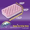 Fabuloso Sponges, Purple - Scratch-Free Scrubber for Dishes and Surfaces