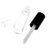 Micro Trader 5 X 1.2ml Black Cap Empty Lip Gloss