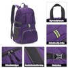 Yaopeing Lightweight Backpack,25L Foldable Hiking Packable,Water Resistant Travel Outdoor Shoulder