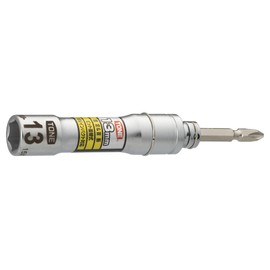 TONE Replacement Universal Bit Socket 2BNU-13 Bit Insert, 2 Sides Width 0.5 inches (13 mm)