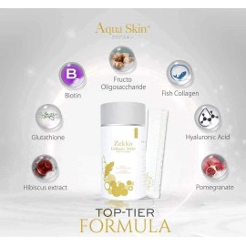 Aqua Skin Philippines Zekko Collagen Sticks Grape Flavor by Aqua Skin 10 Jelly Sticks