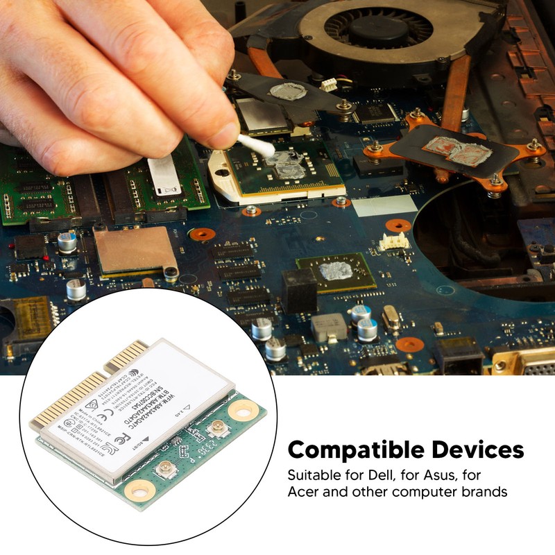 RTL8821CE Network Card Module 433Mbps BT4.2 802.11AC 2.4GHz 5GHz Mini