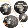 LIZAPUS Carburetor Carb Compatible with John Deere Part# MIA13043