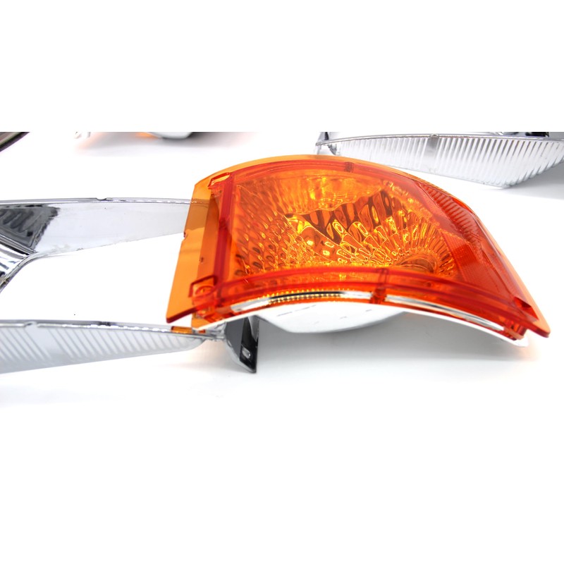 Headlight Bezel and Turn Signals - Compatible with International 4900