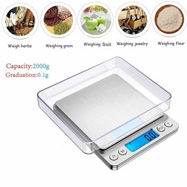 Unbranded LCD Digital kitchen food  Scale 3000g / 0.1g Electronic Weight Food Balance
