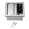 Mirror Surface Toilet Paper Holder Stainless Steel Paper Towel Rack