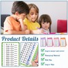 4 Packs of 49 Pcs Multi Math Flash Cards, Addition,