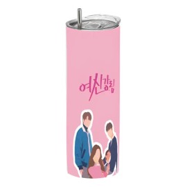Termo Skinny Café 20 Oz K-drama True Beauty #41
